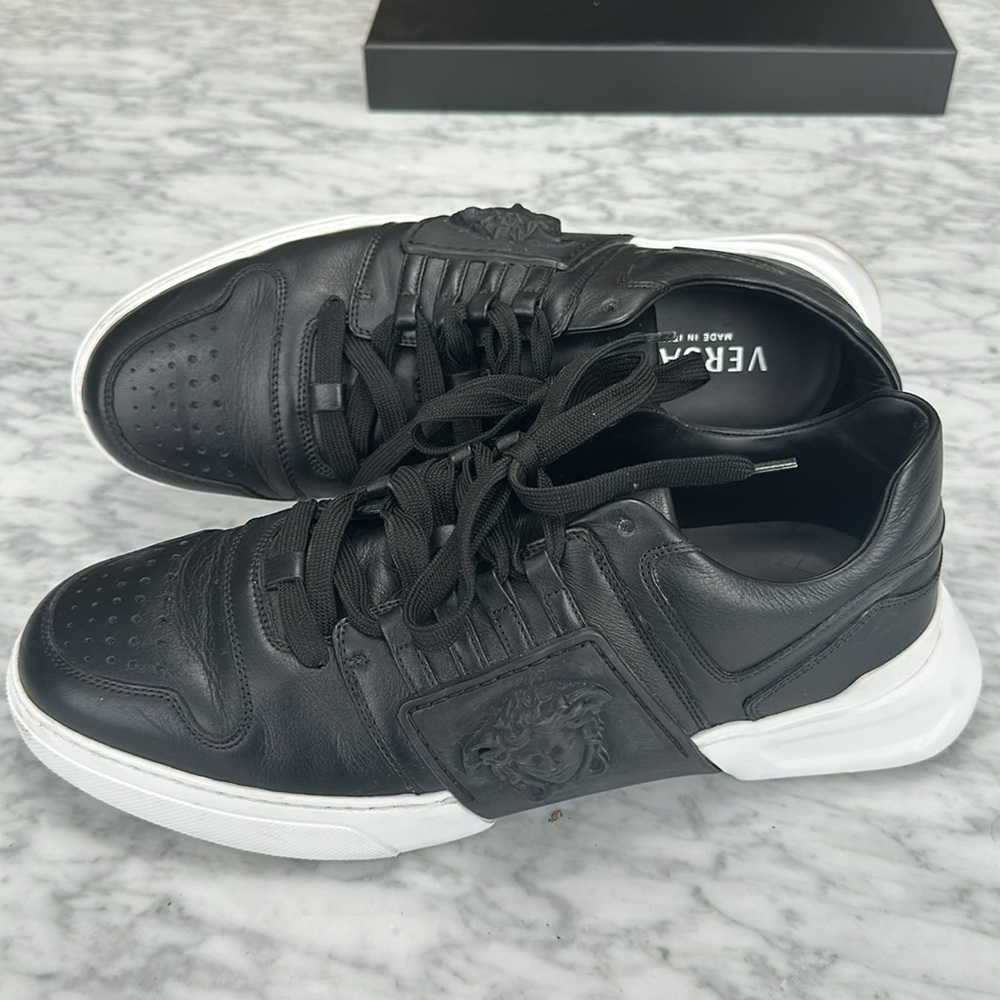 Versace authentic - lateral Medusa low top sneakers